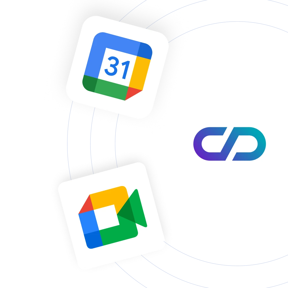 Integrations - Google Calendar + Google Meet